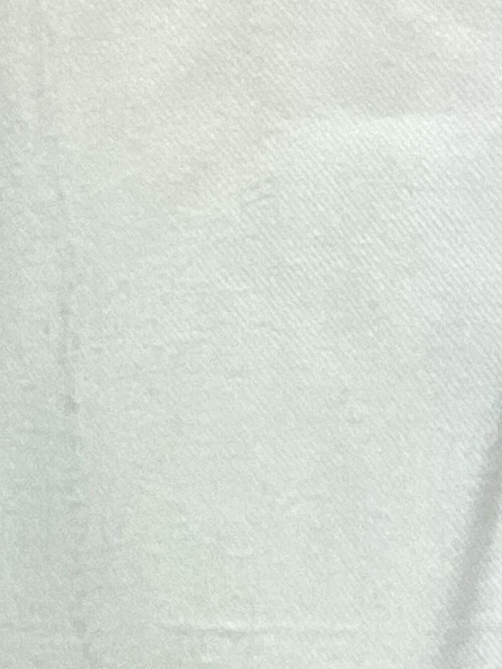 White Cashmere Scarf with Fringe Made in Scotland - Picture 6 of 8